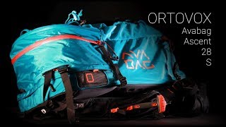 Testbericht Lawinenrucksack Ortovox Ascent 28 S Avabag [upl. by Tarrsus]