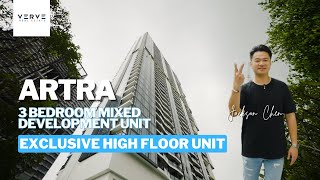 Artra 3Bedroom Condo Walkthrough with Jackson Chen [upl. by Alleber]