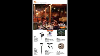 Home Depot Ad September 19 – September 26 2024 [upl. by Aliakam615]