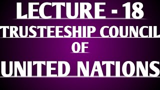 What is Trusteeship Council [upl. by Kern]