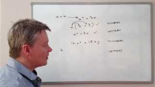 How to factorise algebra formulas  foundation level [upl. by Gorges]