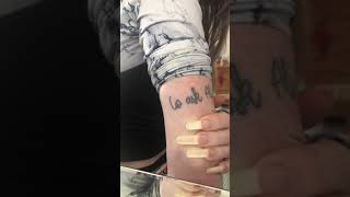 Tracing Tattoos With Long Natural Nails  Soft Spoken  ASMR [upl. by Rodmur]