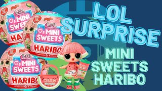 LOL Surprise Loves Mini Sweets X Haribo Unboxing [upl. by Nesta180]