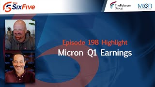 Micron Q1 Earnings  Episode 198  Six Five [upl. by Amsaj]