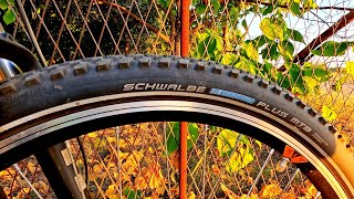 Testing SCHWALBE MARATHON PLUS MTB [upl. by Nyrac846]