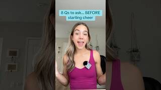 I wish I knew BEFORE starting cheer…😅 cheerleader dance gymnastics advice [upl. by Unni]