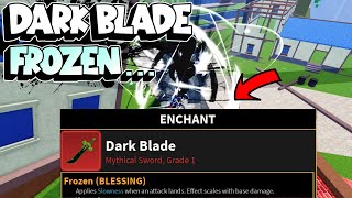 Using The BEST DARK BLADE BLESSING In PvP Blox Fruits [upl. by Nnylannej720]