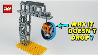 Antigravity LEGO Wheel  Gyroscopic Precession [upl. by Stroud]