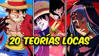 20 TEORIAS LOCAS de One Piece que te VOLARÁN la cabeza  One Piece Teoria [upl. by Notserc679]