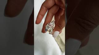 Moissanite morganite or diamond 💎Tell a unique story with us 💖moissanite diamond morganite [upl. by Yennor]