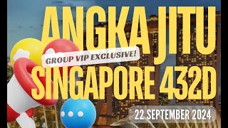 PREDIKSI SINGAPORE 22 SEPTEMBER 2024  BOCORAN TOGEL SINGAPORE HARI INI  RUMUS KEPALA SGP [upl. by Helsie]