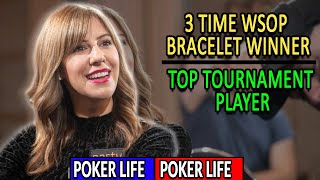 How Kristen Bicknell DOMINATES Poker Tournaments  Poker Life Podcast [upl. by Torto36]