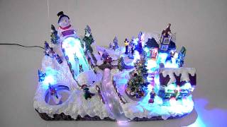 Christmas Presents Ideas  Fibre Optic LED Lights Xmas Santas Village  Christmas All Year [upl. by Spike]