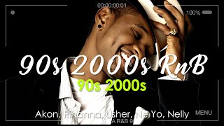 Best of RampB Classics 90s amp 2000s  Old School RampB Music Ever 🎶 Akon Rihanna Usher Ne Yo Nelly [upl. by Arotahs]