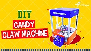 How to Make a Candy Claw Machine using Arduino  DIY Projects [upl. by Adnana101]