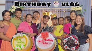 Our 15th birthday 🎂 vlog 🥳 🎂 🎉  eikhoi anigi birthday 🎂 gi vlog [upl. by Bucher]