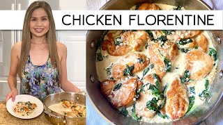 BEST CHICKEN FLORENTINE RECIPE  NEW RECIPE FROM MAGNOLIA TABLE VO 2  CREAMY CHICKEN WITH SPINACH [upl. by Oloap423]