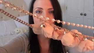 How to wear necklaces as headbands and bracelets [upl. by Elleirb]