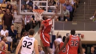 Bismack Biyombo Lockout Highlights  Provo [upl. by Tarryn]