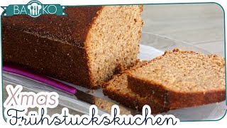 Frühstückskuchen Pfefferkuchen selber machen BaKO [upl. by Willner699]