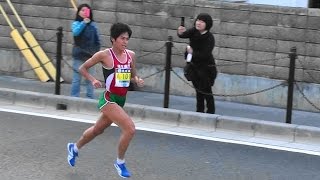 第30回那覇マラソン 川内優輝選手埼玉 糸満市米須23km地点を独走で通過～ [upl. by Alrahc]