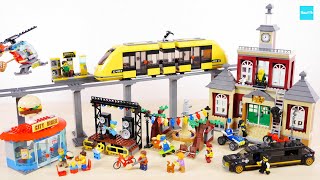 レゴ シティ レゴシティの広場 60271 前編 ／ LEGO City Main Square 60271 12 [upl. by Drwde757]