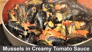 Mussels in Creamy Tomato Sauce [upl. by Htebirol763]