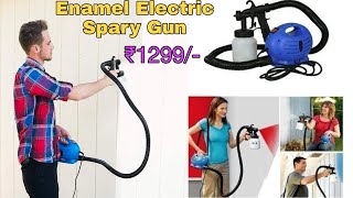 Enamel Electric Spray Gun  House Spray Painting Machine  Enamel Electric Spray Gun Se Paint Kare [upl. by Onabru]