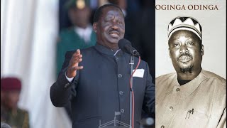 LIVE Raila Odinga leading his father Jaramogi Oginga Odingas 30th anniversary celebrations [upl. by Noirda]