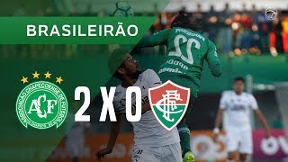 CHAPECOENSE 2 X 0 FLUMINENSE  2210  BRASILEIRÃO 2017 [upl. by Ashlen]