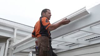 How to Install Guttering  Mitre 10 Easy As DIY [upl. by Ursuline608]