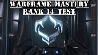 Warframe Mastery Rank 14  2022 [upl. by Yedsnil]