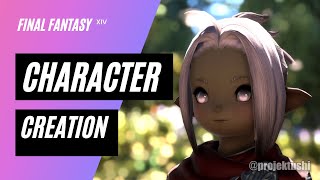 FFXIV Endwalker 🐹 Lalafell Dunesfolk Female Face 1 Character Creation Guide [upl. by Odnomor]