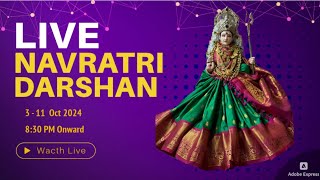 Navratri Kurunjai LIVE Darshan  Pune  Day 1 [upl. by Nagar548]