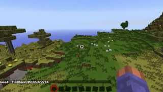 Top 3 Minecraft flat lands plains seeds 182 2014 [upl. by Nurav]