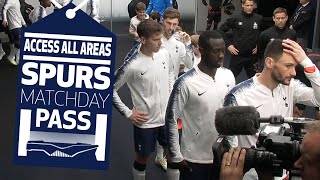 SPURS MATCHDAY PASS  BEHIND THE SCENES  Spurs 40 Huddersfield Town [upl. by Adnawat]