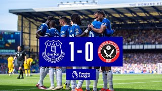 EVERTON 10 SHEFFIELD UNITED  Premier League highlights [upl. by Marsden]