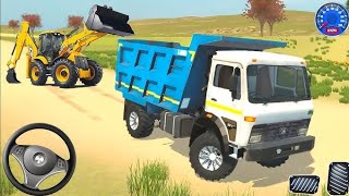 Driving Big Jcb in the city And Loading Stones in Lorry Truck in game🔥 truck jcb gamingvideos 6 [upl. by Ellenehs760]