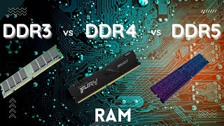 DDR3 VS DDR4 VS DDR5 Ram Differences [upl. by Guild]