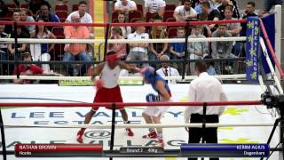 Haringey Box Cup SF  Nathan Brown v Kerim Agius [upl. by Ibrad216]