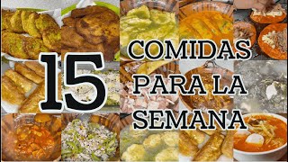 15 IDEAS DE COMIDA ECONÓMICA parati viral parati fypシ recetas fyp fypシ゚viral viral [upl. by Ahsaeyt]