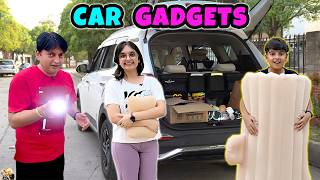 CAR GADGETS  11 New Car Accessories Unboxing  Aayu Pihu ki Car  Aayu and Pihu Show [upl. by Mat]