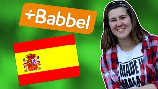 HOW TO LEARN A LANGUAGE  3 Months Learning Spanish with Babbel [upl. by Niatsirk]