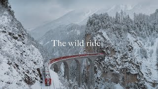 The wild ride  GLACIER EXPRESS [upl. by Volkan]