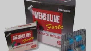 Mensuline forte capsule uses in hindiMensuline forte capsule in hindiMensuline forte capsule [upl. by Ahseki]