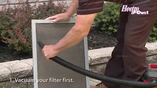 How to Wash an Electrostatic Furnace Filter [upl. by Golden]