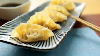 Raviolis japonais gyoza [upl. by Dnanidref933]