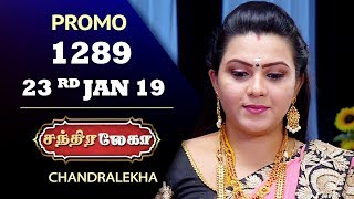 CHANDRALEKHA Serial  Episode 1289  23rd Jan 2019  Shwetha  Dhanush  Saregama TVShows Tamil [upl. by Delores592]