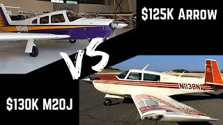 Piper Arrow vs Mooney M20J  Airplane Showdown Ep 1 [upl. by Jaye]