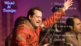 Top 10 Hit Songs  Rahat Fateh Ali Khan  Best of Rahat Fateh Ali Khan bollywood song [upl. by Anatnahs]